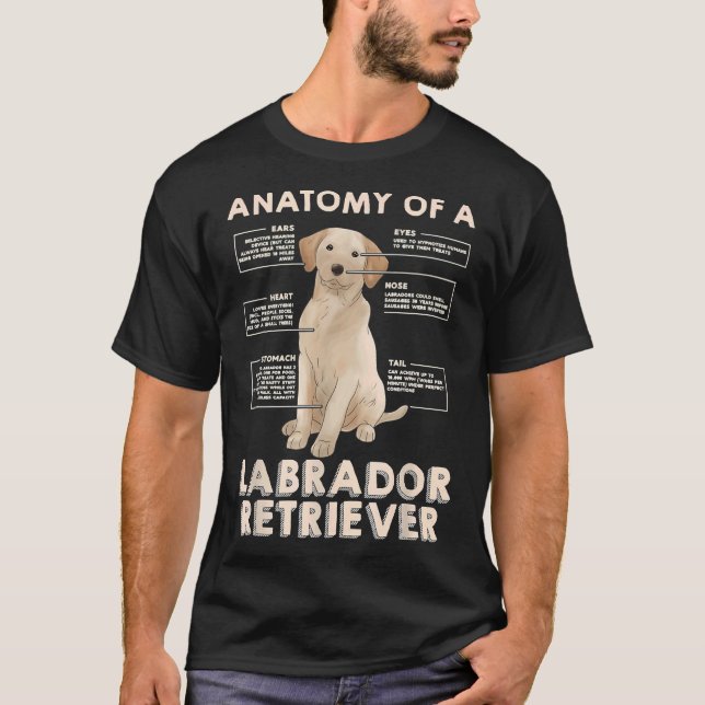 Anatomy Of A Labrador Retriever Ideas For T-Shirt (Front)