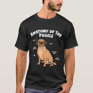 Anatomy Of A Puggle Dog T-Shirt