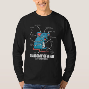 Anatomy Of A Rat Definition for Mouse Rodent T-Shirt