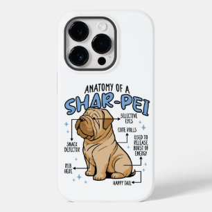ANATOMY OF A SHARPEI DOG  Case-Mate iPhone 14 PRO CASE