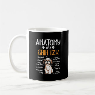 Anatomy Of A Shih Tzu/ Dog Lover  Coffee Mug