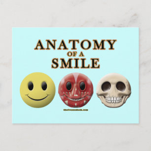 Anatomy of a Smile Postcard