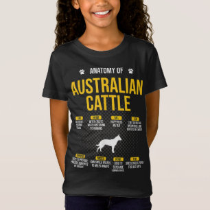 Anatomy Of Australian Cattle Dog Lover T-Shirt