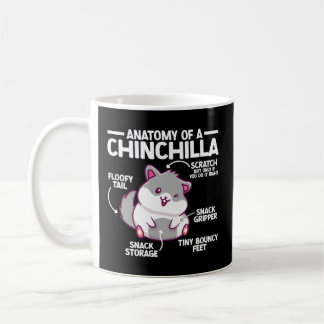 Anatomy Of Chinchilla Chinchilla Coffee Mug