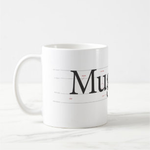 "Anatomy of Mug" Mug