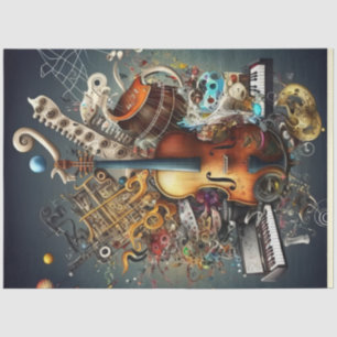 Anatomy of Music Series Design 10 Tissue Paper