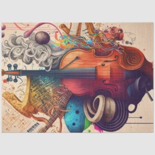 Anatomy of Music Series Design 11 Tissue Paper