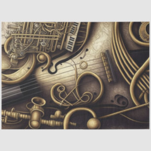 Anatomy of Music Series Design 5 Tissue Paper