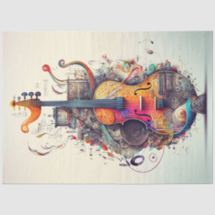 Anatomy of Music Series Design 7 Tissue Paper