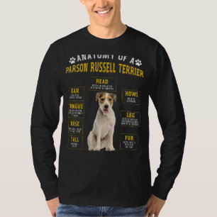 Anatomy Parson Russell Terrier For Women Men T-Shirt