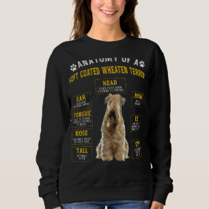 Anatomy Soft Coated Wheaten Terrier For Women Men Sweatshirt