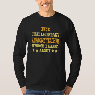Anatomy Teacher Job Title Employee Funny Anatomy T T-Shirt