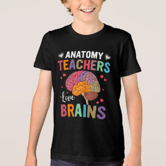 Anatomy Teachers Love Brains Tri-Blend Shirt