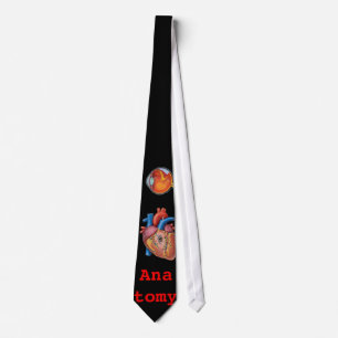 Anatomy tie- eye heart anatomy tie