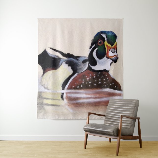 Anatra Mandarina Tapestry (In Situ)