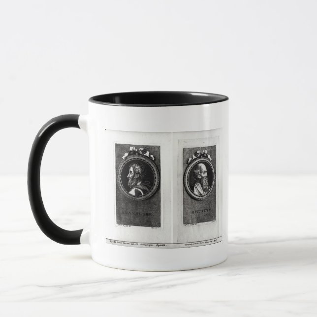 Anaxagorus  and Epictetus Mug (Left)