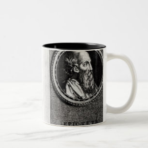 Anaxagorus and Epictetus Two-Tone Coffee Mug