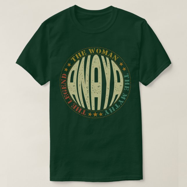 anaya name T-Shirt (Design Front)
