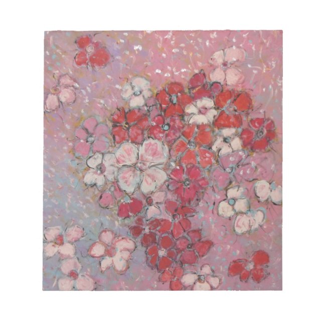 Anca Sofia Decorative Art: Spring flowers Notepad (Front)