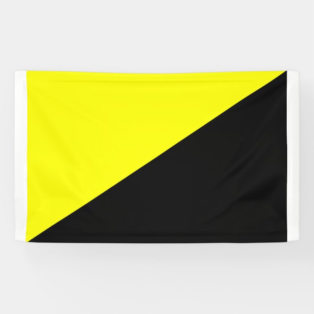 Ancap Anarchocapitalist Flag Banner (Horizontal)