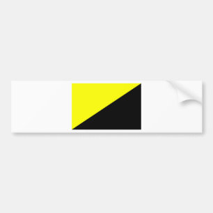 Ancap Anarchocapitalist Flag Bumper Sticker
