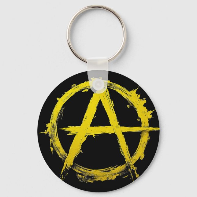Ancap forever!  key ring (Front)