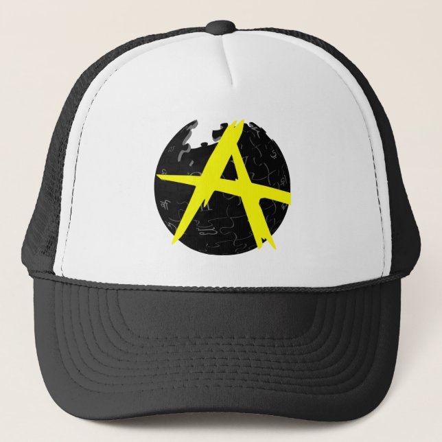AnCap Wiki Trucker Hat (Front)