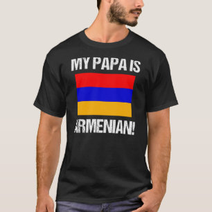 Ancestral Pride Armenian Papa Armenian Armenia T-Shirt