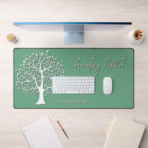 Ancestry Addict Family Tree Desk Mat