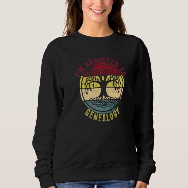 Ancestry Amateur Genealogist Sweatshirt (Front)