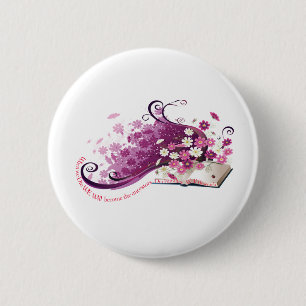 Ancestry Book 6 Cm Round Badge