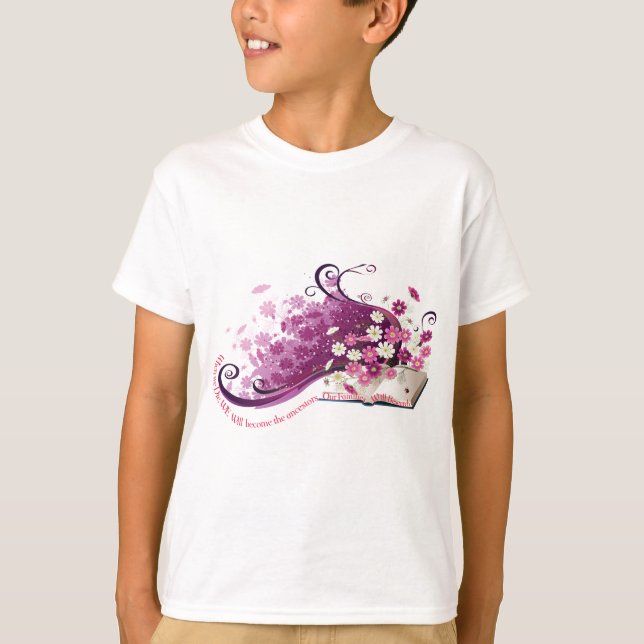 Ancestry Book T-Shirt (Front)
