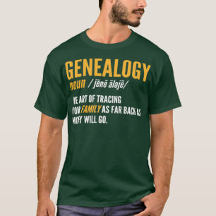 Ancestry For Genealogists Definition of T-Shirt