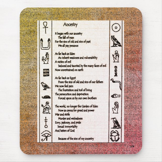 Ancestry Mouse Mat (Front)