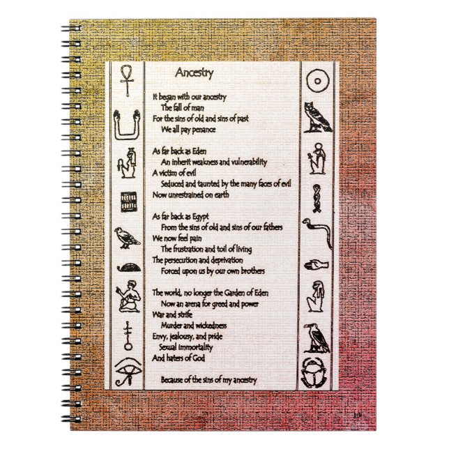 Ancestry Notebook (Front)