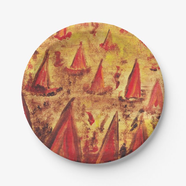 Ancestry Paper Plate (Front)