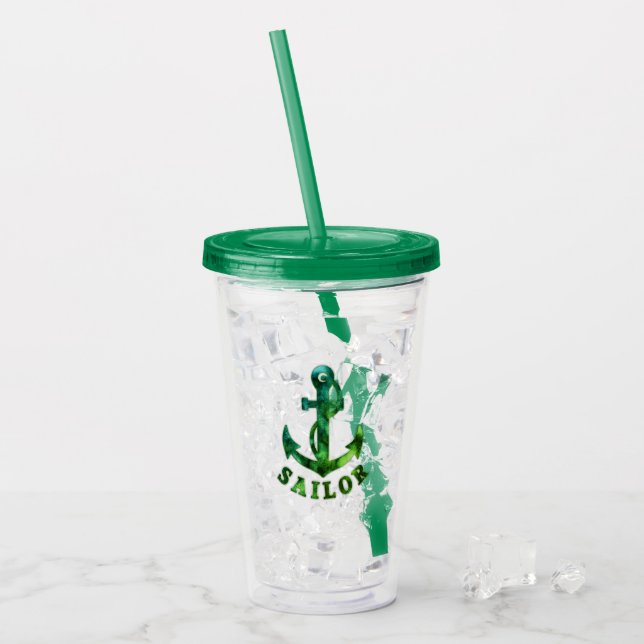 Anchor Acrylic Tumbler (Front Ice)