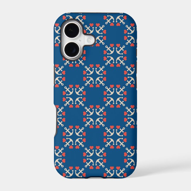 Anchor And Heart Pattern (Back)