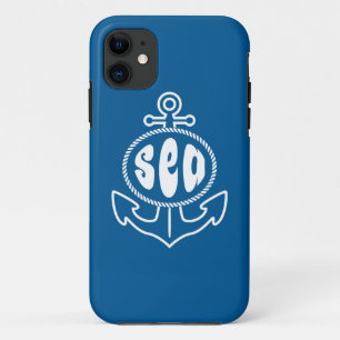 Anchor And The Sea iPhone 11 Case