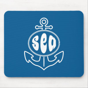 Anchor And The Sea Mouse Mat