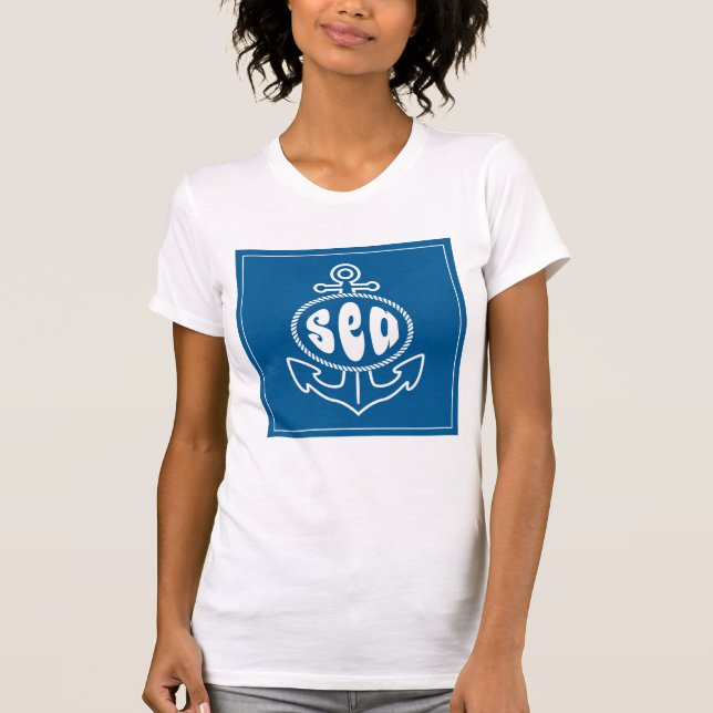 Anchor And The Sea T-Shirt (Front)