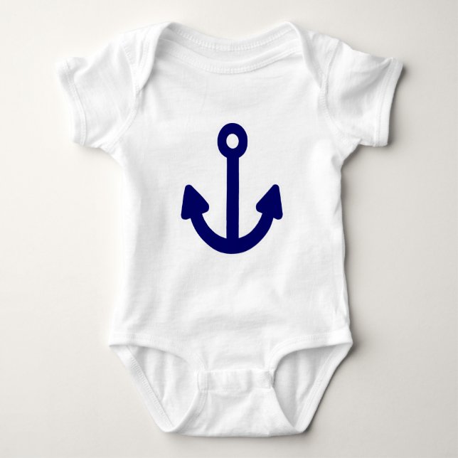 Anchor Baby Bodysuit (Front)