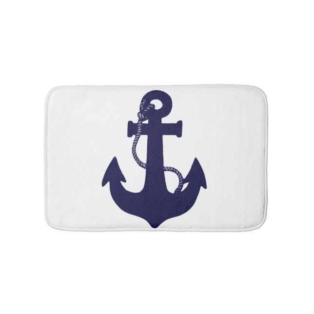 Anchor bathroom rug (Front)