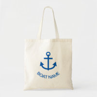 Anchor Blue Personalised Your Boat Name