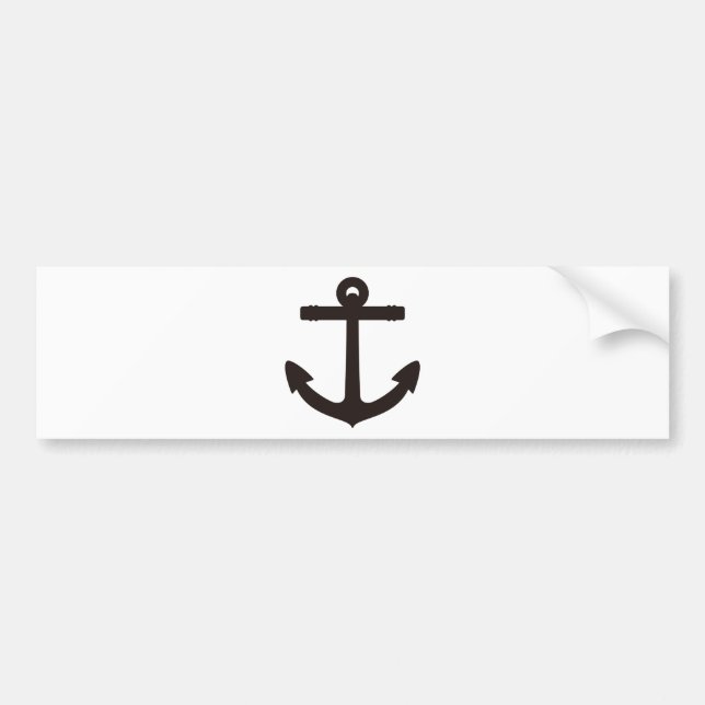 Anchor Bumper Sticker (Front)