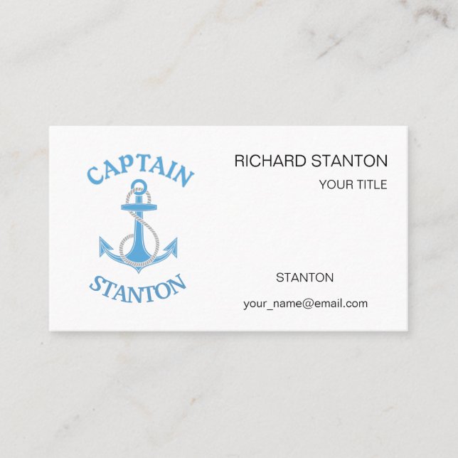 Anchor Business Card (Front)
