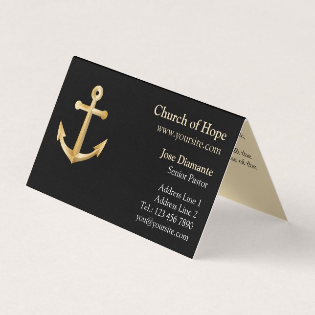 Anchor Business Card (Front)