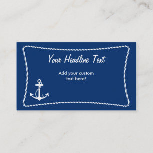Anchor Business Card