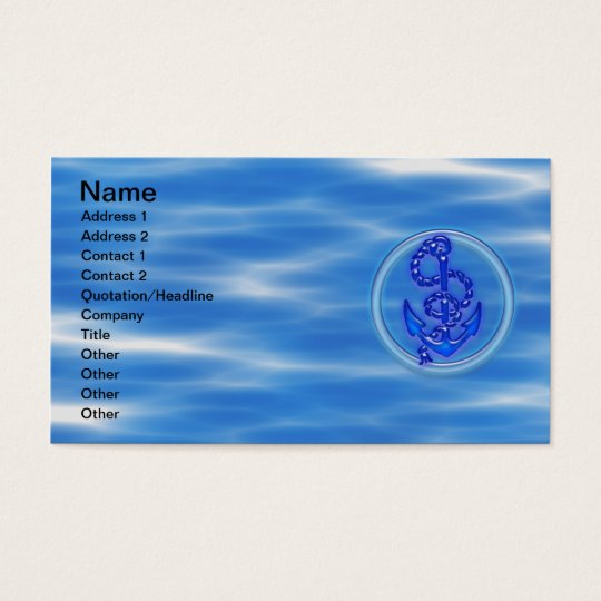ANCHOR Business Cards
