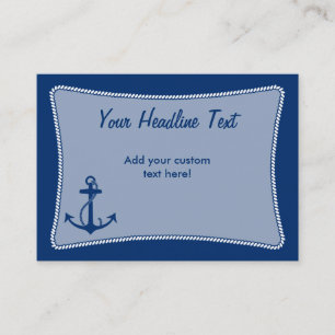 Anchor Calling Card